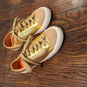 Tory Burch lace up shoes size 7